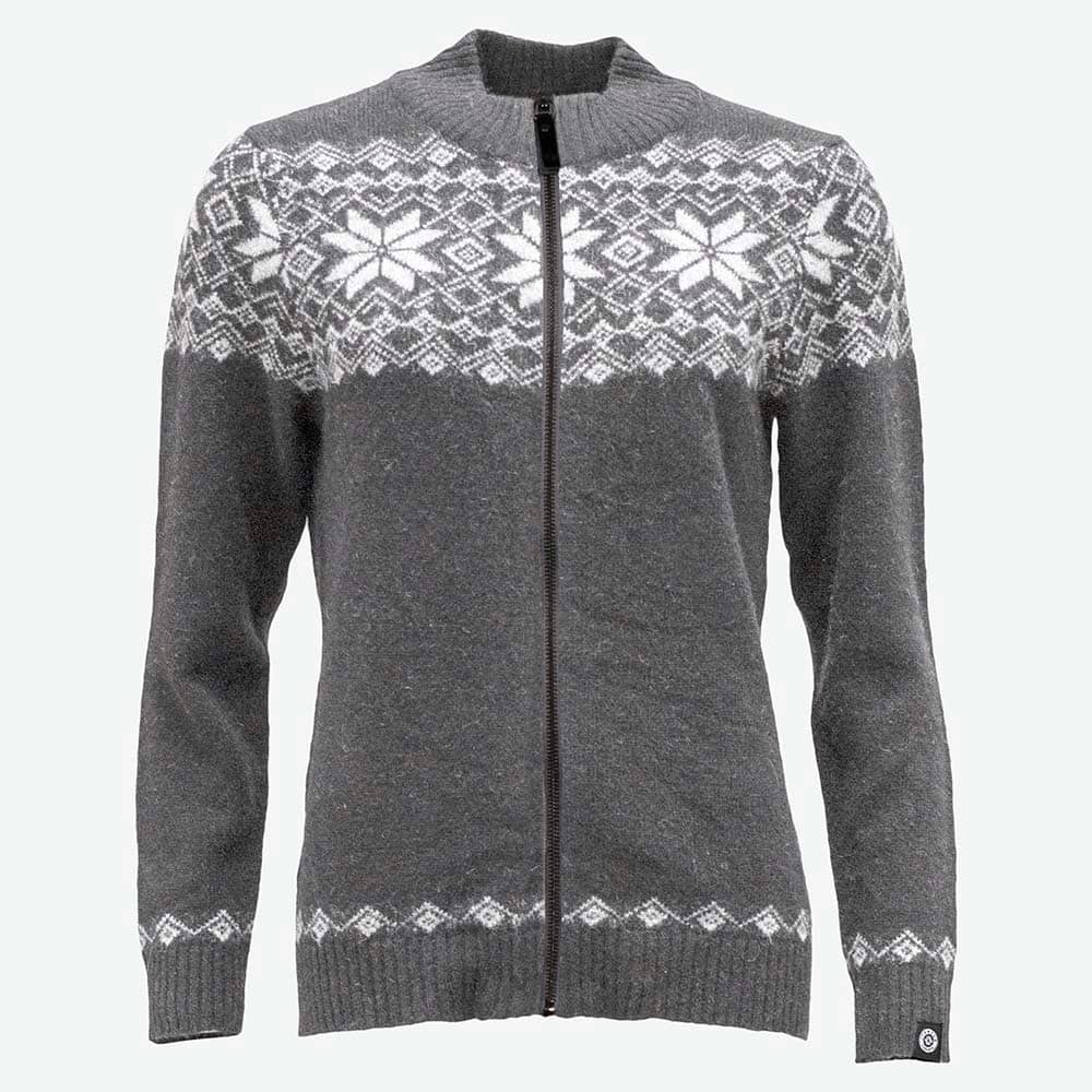 Nótt 北欧风格羊毛混纺开衫